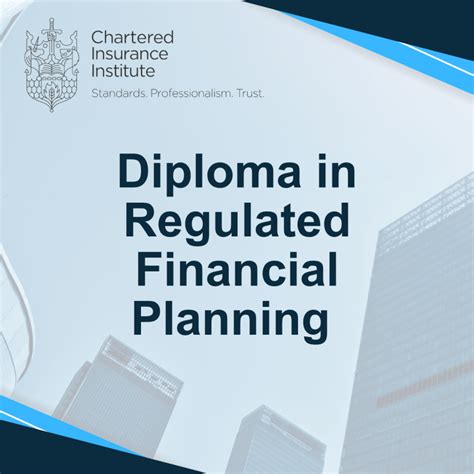 Diploma in Regulated Financial Planning.